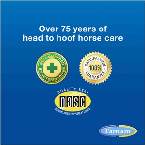 Farnam SandClear Natural Psyllium Fiber Crumbles Apple/Molasses Flavor Horse Supplement, 20-lb bucket