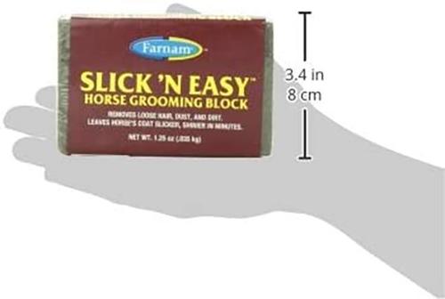 Show full view: Farnam Slick 'N Easy Horse Grooming Block slide 3 of 7