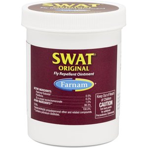 Farnam Swat Original Fly Repellent Ointment Horse Supplement, 7-oz tub