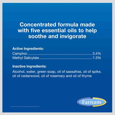 Show full view: Farnam Vetrolin Sore Muscle & Joint Pain Relief Horse Liniment Spray, 1-gal bottle slide 5 of 11