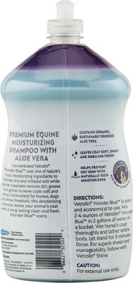 Show full view: Farnam Vetrolin Wonder Blue Deep Cleaning Moisturizing Dog & Horse Shampoo, 32-fl oz bottle slide 2 of 10