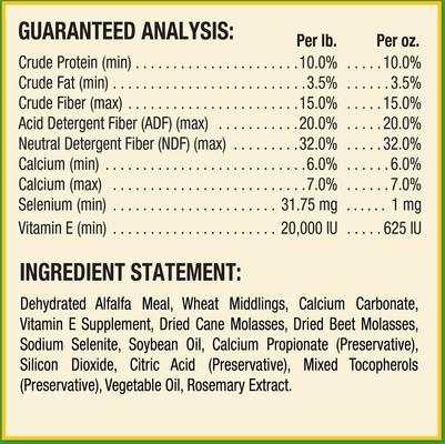 Show full view: Farnam Vita-Min E & Selenium Antioxidant Soft Chew Horse Supplement, 3-lb bucket slide 7 of 7