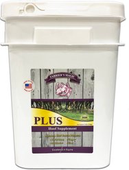 Farrier's Magic PLUS Hoof Health Hay Flavor Pellets Horse Supplement, 22-lb pail