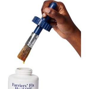 Farrier's Fix Brush Top Horse Hoof Oil, 16-fl oz bottle