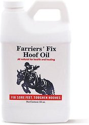 Farrier's Fix Horse Hoof Oil, 64-fl oz jug slide 1 of 3