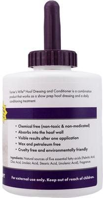 Show full view: Farrier's Wife Horse Hoof Care Dressing & Conditioner, 30-fl oz bottle slide 3 of 3