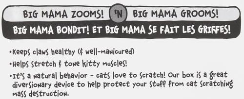 Show full view: Fat Cat Big Mama's Cat Scratcher Toy with Catnip slide 4 of 7