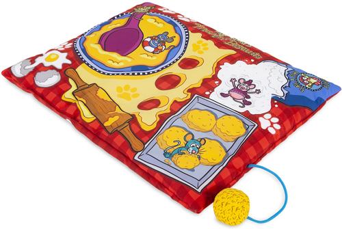 Show full view: Fat Cat Big Mama's Makin' Biscuits Boogie Mat Cat Toy with Catnip slide 3 of 6