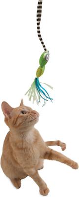 Show full view: Fat Cat Catfisher Teasers Tadpole Wand Cat Toy slide 3 of 4