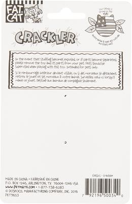 Show full view: Fat Cat Classic Crackler Cat Toy, 1 count slide 5 of 8
