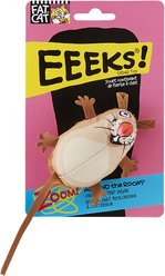 Fat Cat Eeeks! Cat Toy with Catnip, Color Varies, 1 count slide 2 of 5