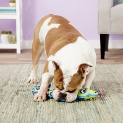 Fat Cat Incredible Strapping Yankers Snake Squeaky Dog Toy, Color Varies slide 2 of 5