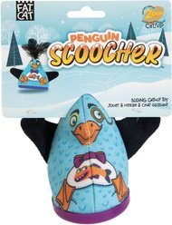 Fat Cat Penguin Scooher Cat Mice Plush Toy with Catnip, Multi Color, Medium