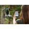 Show in main carousel: FeatherSnap Scout Wi-Fi Solar Powered Camera Smart Bird Feeder, Clear/Green, 2-L slide 6 of 10