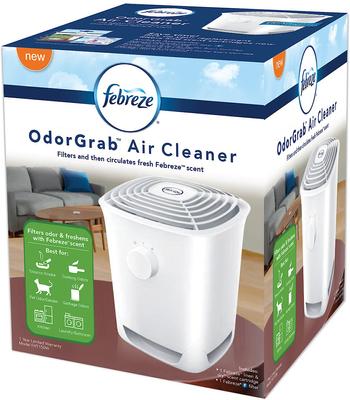 Show full view: Febreze FHT150W OdorGrab Air Cleaner, White slide 2 of 6
