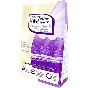 Feline Caviar Limited Ingredient Diet Leaping Spirit Entrée Grain-Free Dry Cat Food, 4.4-lb bag