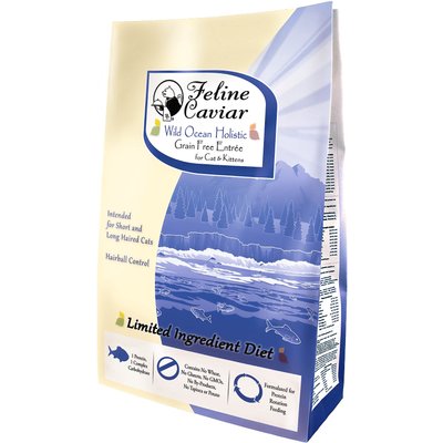Feline Caviar Feline Caviar Wild Ocean Holistic Dry Cat Food, 4.4-lb bag