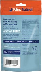 Feline Natural Beef Healthy Bites Grain-Free Freeze-Dried Cat Treats, 1.76-oz bag slide 2 of 9