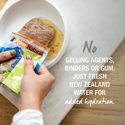 Show full view: Feline Natural Lamb & King Salmon Grain-Free Wet Cat Food, 3-oz pouch, case of 12 slide 4 of 9