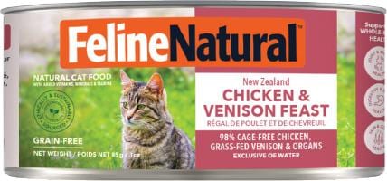 FELINE NATURAL New Zealand Chicken Feast Grain-Free Wet Cat Food