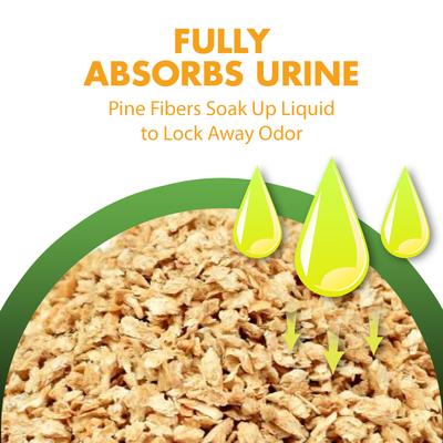 Show full view: Feline Pine Original Non-Clumping Wood Cat Litter, 20-lb bag slide 4 of 13