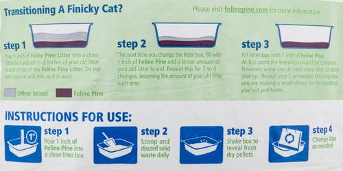 Show full view: Feline Pine Original Non-Clumping Wood Cat Litter, 7-lb bag, bundle of 3 slide 7 of 10