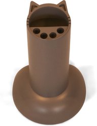 Feline Ruff Cat Teaser Wand Holder Storage Organizer, Gray