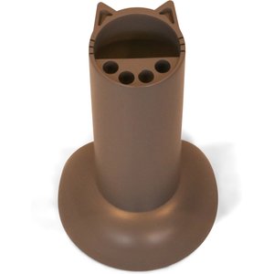 Feline Ruff Cat Teaser Wand Holder Storage Organizer, Gray
