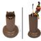 Show in main carousel: Feline Ruff Cat Teaser Wand Holder Storage Organizer, Gray slide 6 of 8