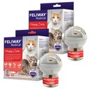 Feliway MultiCat 30 Day Starter Kit Calming Diffuser for Cats, 2 count