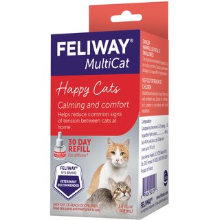 Feliway MultiCat Calming Diffuser Refill for Cats, 30 day, 1 count slide 3 of 7