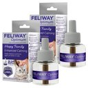 Feliway Optimum Enhanced Calming Pheromone 30 Day Cat Diffuser Refill, 2 count