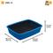 Show in main carousel: Ferplast Ariel Plus Litter Box with Litter Guard, Blue slide 2 of 6