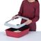 Show in main carousel: Ferplast Ariel Plus Litter Box with Litter Guard, Red slide 3 of 7