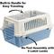 Show in main carousel: Ferplast ATLAS Two Door Top Load Plastic Dog & Cat Carrier, Light Blue, 22-in slide 3 of 6