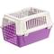 Show in main carousel: Ferplast ATLAS Two Door Top Load Plastic Dog & Cat Carrier, Purple, 19-in slide 1 of 6