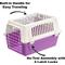 Show in main carousel: Ferplast ATLAS Two Door Top Load Plastic Dog & Cat Carrier, Purple, 19-in slide 3 of 6