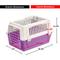 Show in main carousel: Ferplast ATLAS Two Door Top Load Plastic Dog & Cat Carrier, Purple, 19-in slide 4 of 6