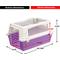 Show in main carousel: Ferplast ATLAS Two Door Top Load Plastic Dog & Cat Carrier, Purple, 22-in slide 5 of 6