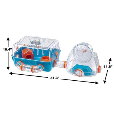 Show full view: Ferplast Combi 2 Starter Hamster Cage slide 2 of 8