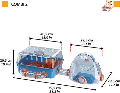 Show full view: Ferplast Combi 2 Starter Hamster Cage slide 7 of 8
