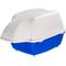 Show in main carousel: Ferplast Cosmic Outdoor Hooded Cat Litter Box, Blue slide 1 of 4