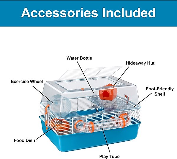 FERPLAST Duna Fun Multi-Tier Hamster Cage - Chewy.com