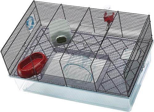 Show full view: Ferplast Favola Hamster Cage, Black slide 7 of 12