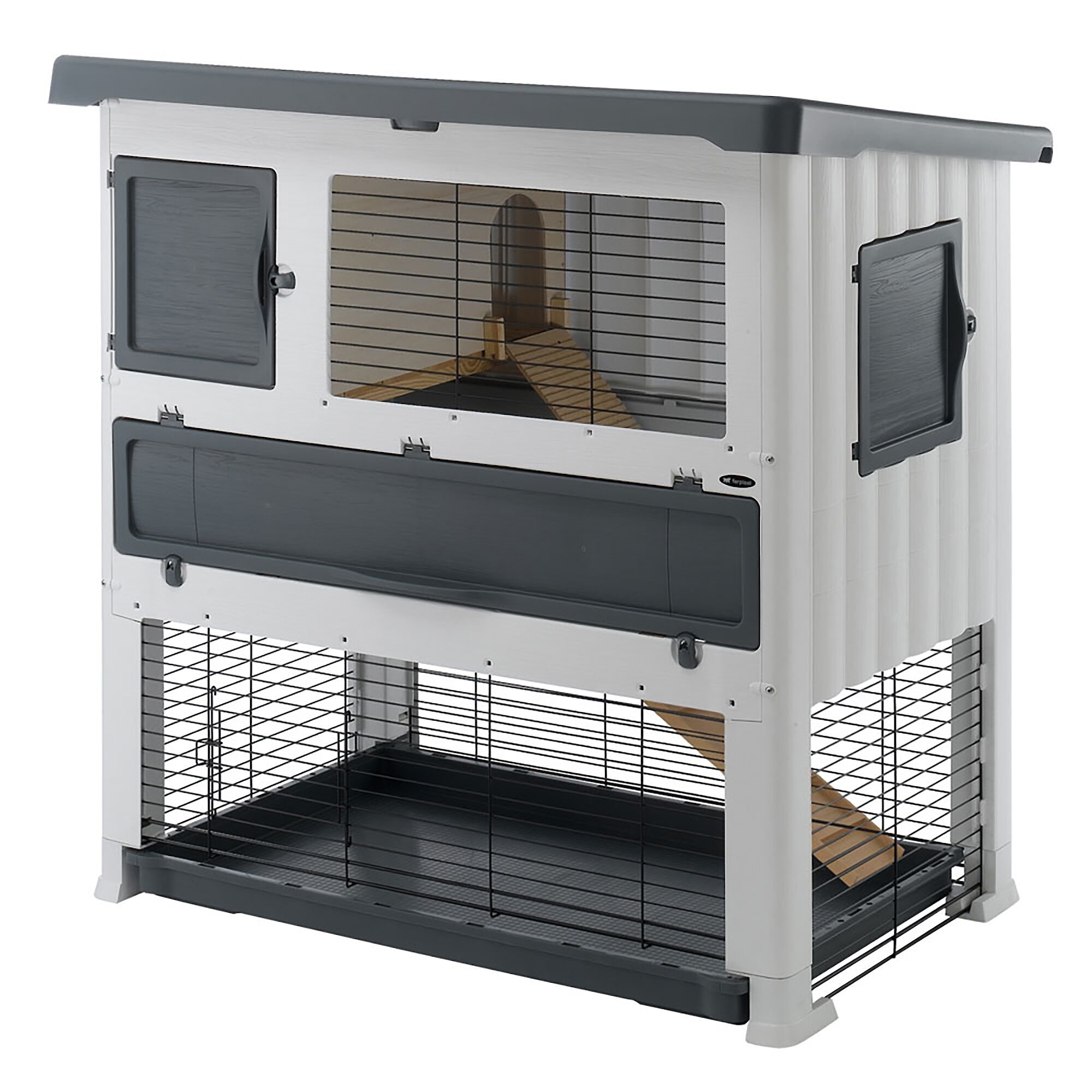 Ferplast Grand Lodge & Rabbit Hutch, Large