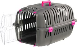Ferplast Jet Value Cat & Dog Carrier, Fuchsia, X-Small slide 2 of 6