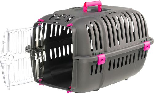 Show full view: Ferplast Jet Value Cat & Dog Carrier, Fuchsia, X-Small slide 2 of 7