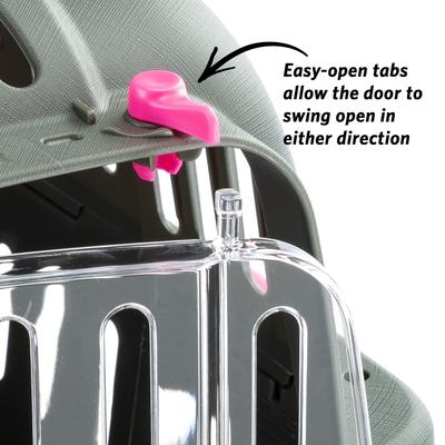 Show full view: Ferplast Jet Value Cat & Dog Carrier, Fuchsia, X-Small slide 3 of 7