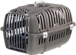 Ferplast Jet Value Cat & Dog Carrier, Gray, Toy