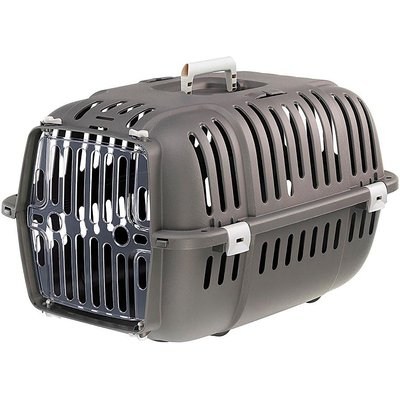 Ferplast Ferplast Jet Value Cat & Dog Carrier, Gray, Toy